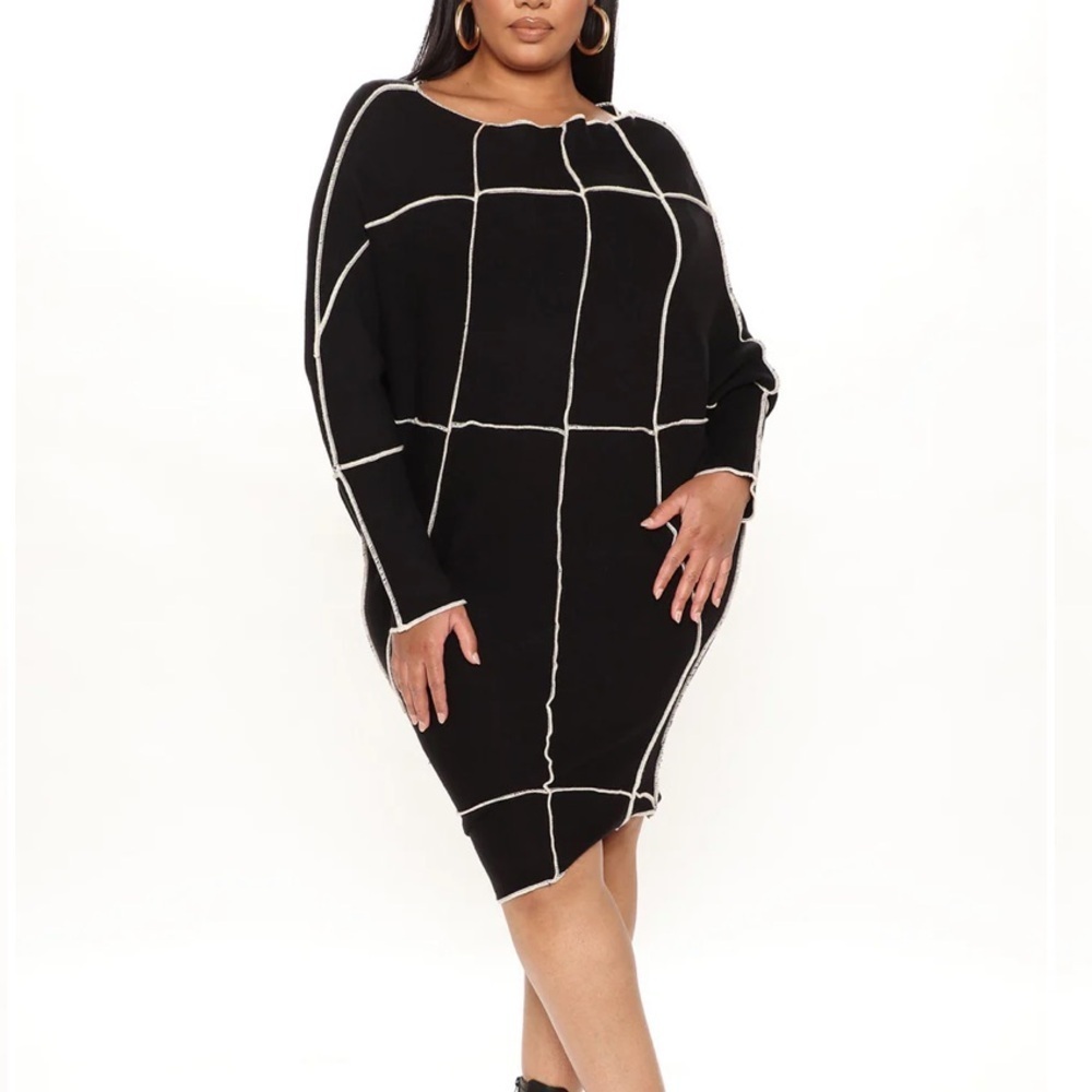 Fashion, nova size large sweater dress